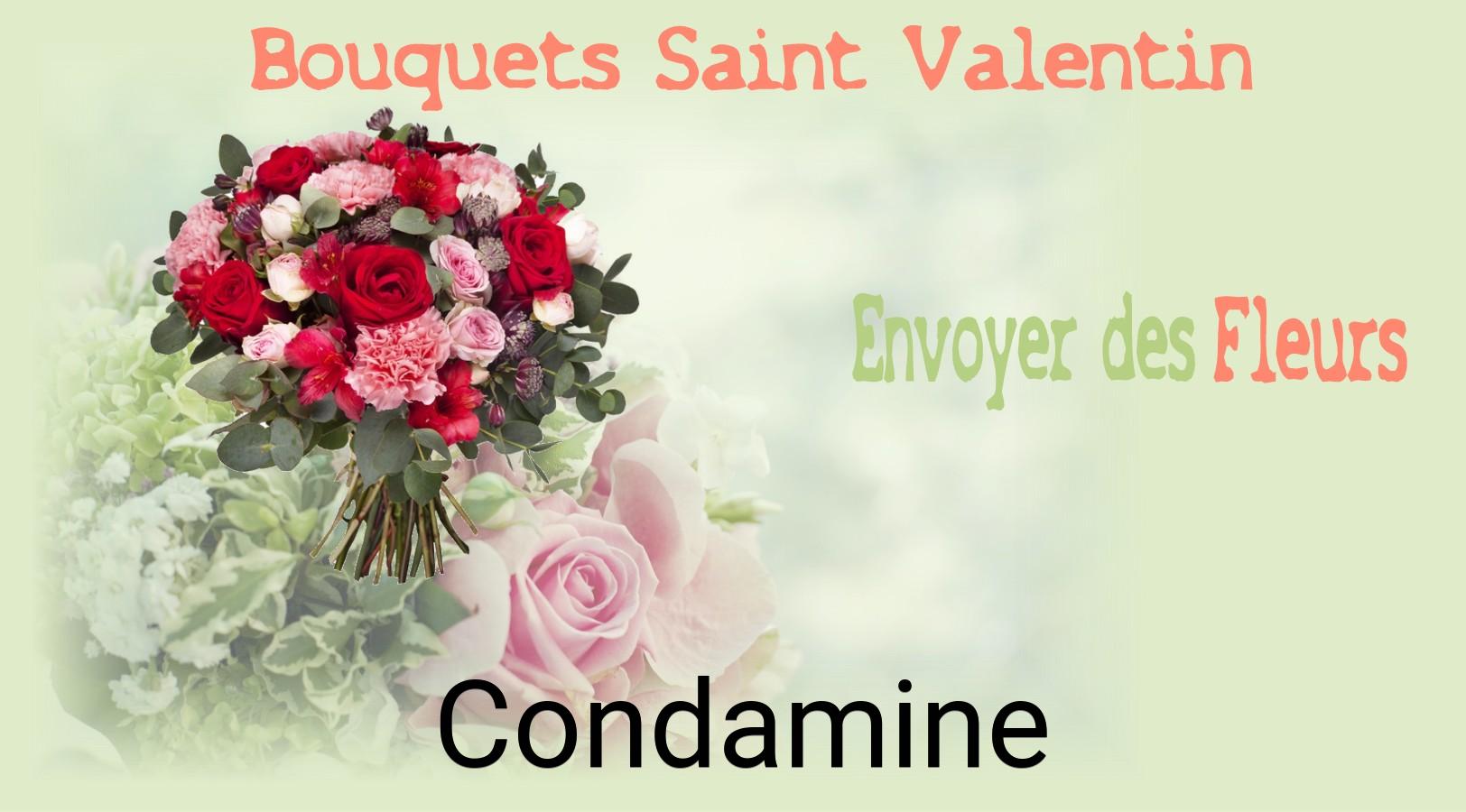 Roses de Saint-Valentin livrées à Condamine